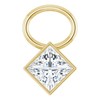 14K Yellow 1/6 CTW Diamond Dangle