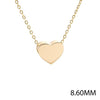 14 Yellow Gold Heart With 16+2' Chain